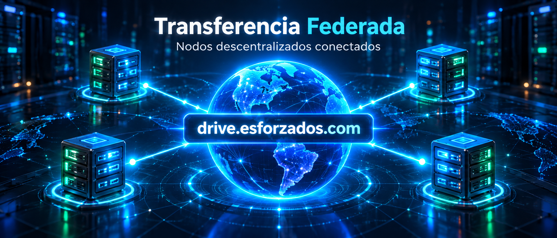 Transferencia federada entre nodos descentralizados