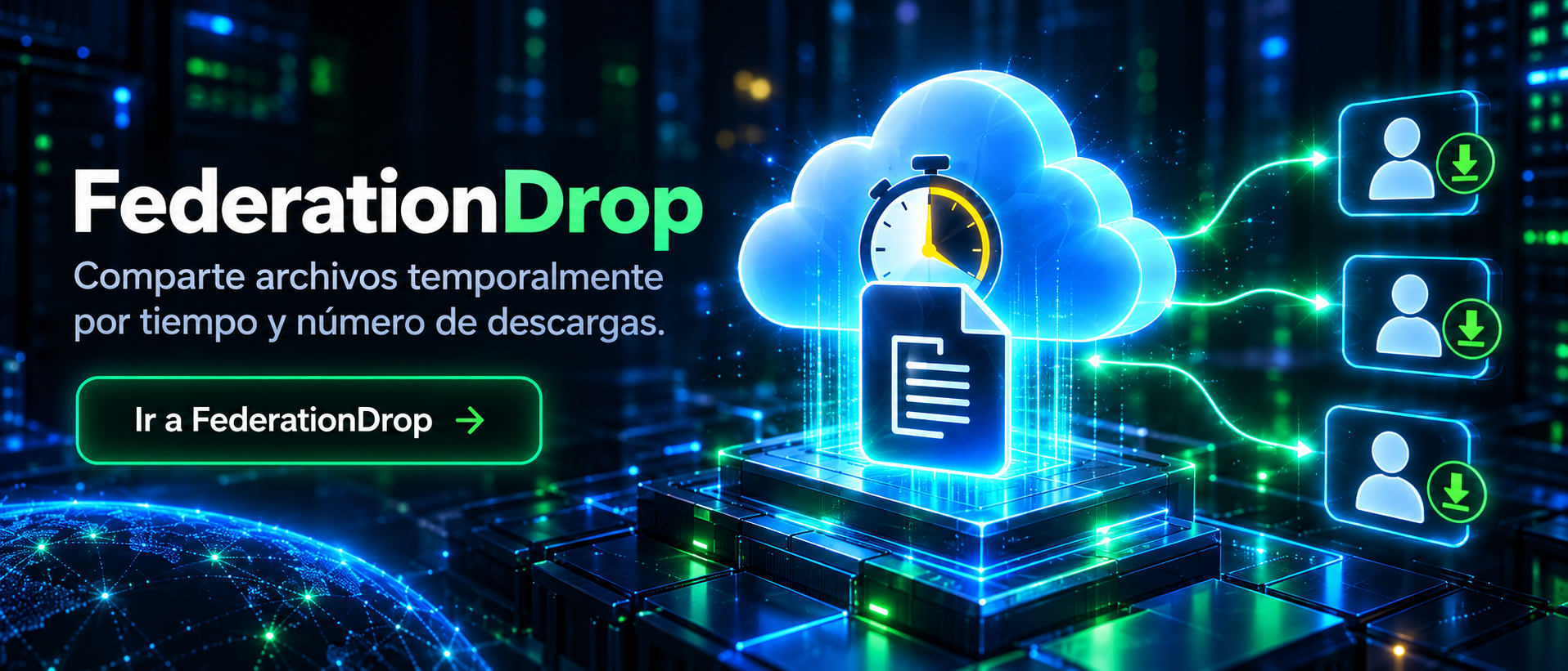 FederationDrop para compartir archivos temporalmente